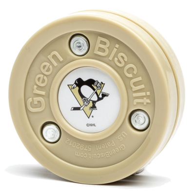 Green Biscuit NHL Pittsburgh Penguins Krążek