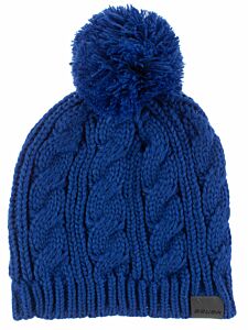 Gorro Bauer NEW ERA CABLE KNIT POM Youth Blue
