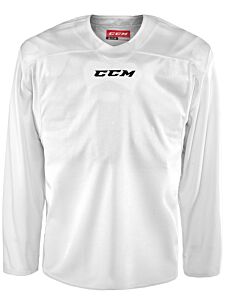 Treniruočių marškinėliai CCM 6000 Junior White/Red S/M