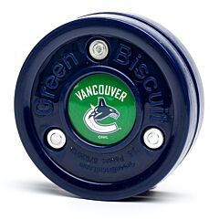Green Biscuit NHL Vancouver Canucks Puck