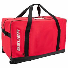 Ice Hockey Wheel Bag Bauer S21 CORE WHEELED Junior Black/Red