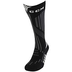 Ice Hockey Skate Socks CCM S23 PROTECH 3D KNEE Senior Black/WhiteXL