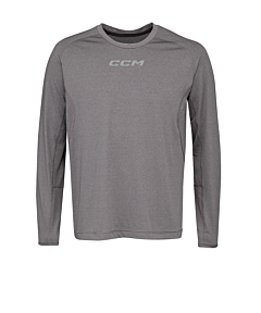 Marškinėliai CCM S23 NON COMPRESSION LS Senior GreyL