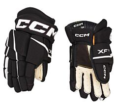 Ice Hockey Gloves CCM Tacks S24 XF PRO Youth BLACK/WHITE9