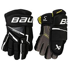 Ice Hockey Gloves Bauer Supreme S23 MACH Youth BLACK/WHITE9